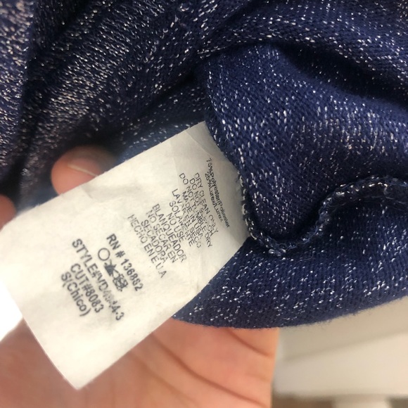 WINDSOR SEXY NAVY SPARKLE DRESS SZ S - Picture 4 of 5